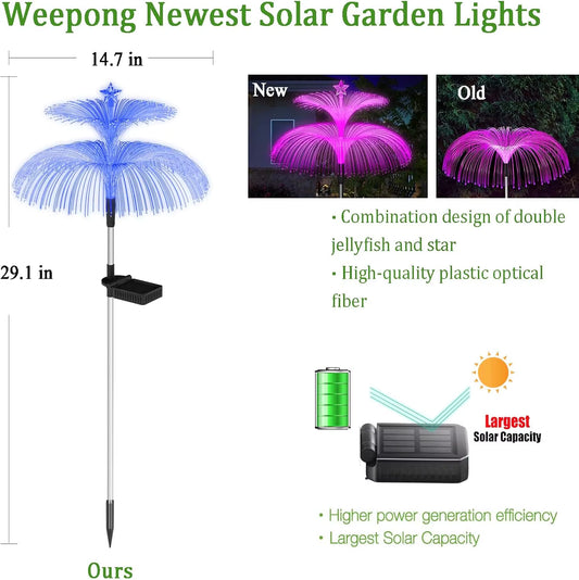 Solar Garden Lights 7 Colour