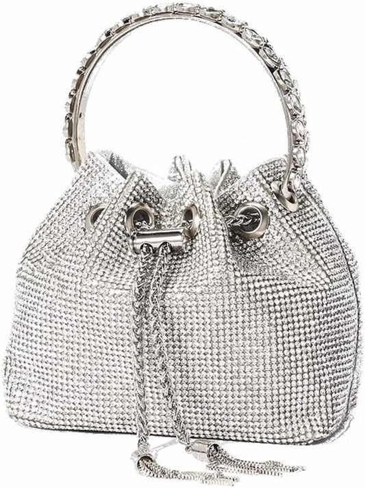 Full Diamonds Bucket Handbag