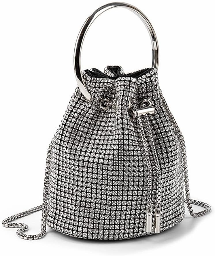 Full Diamonds Bucket Handbag