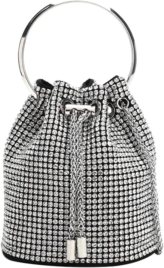 Full Diamonds Bucket Handbag