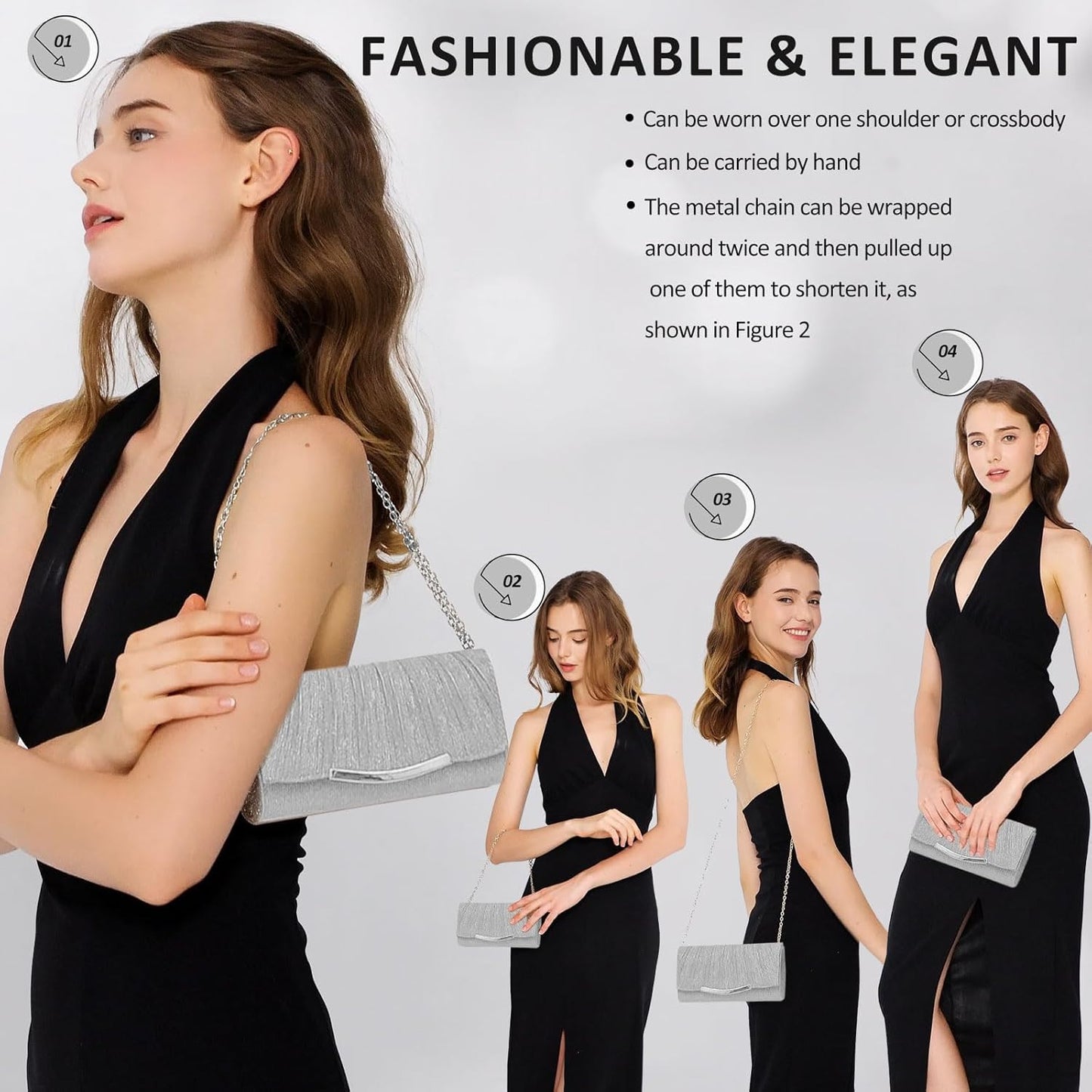 Evening Bag Clutch Purses for Women