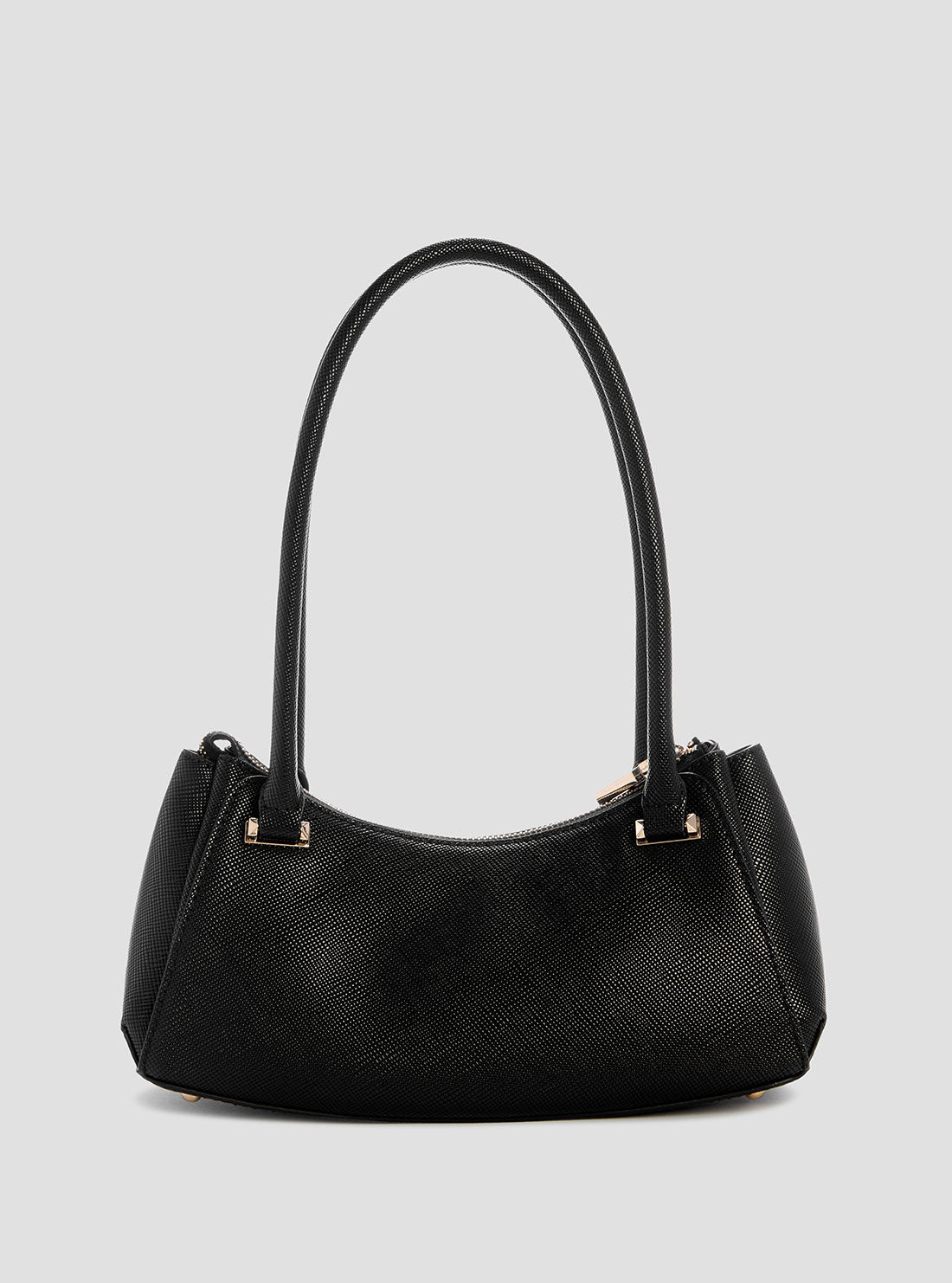 Black Rosalba Top Zip Shoulder Bag