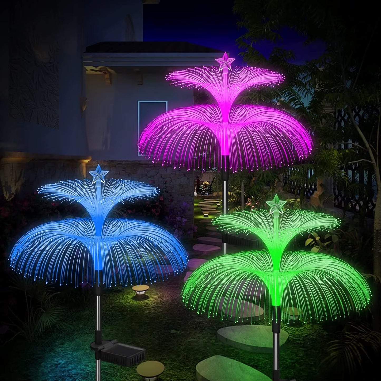 Solar Garden Lights 7 Colour