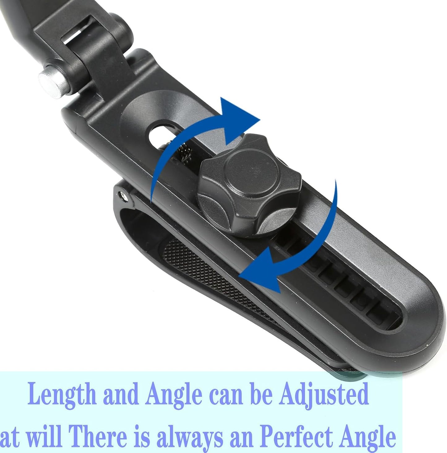 Sun Visor Car Phone Holder，1080° Multifunctional Sun Visor Universal 360 Rotating Rear View Mirror Phone Holder, Foldable Cell Phone Mount Clip for All Mobile Phones