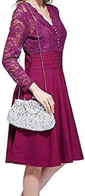 Beaded Sequin Design Clutch