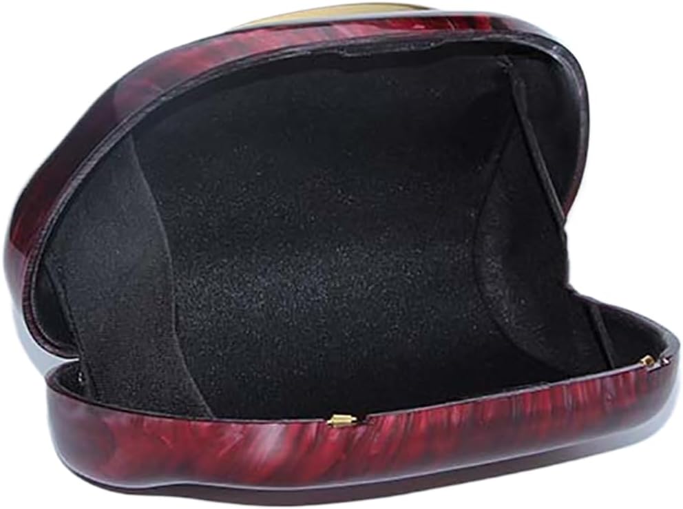 Acrylic Clutch Box Metal Handle