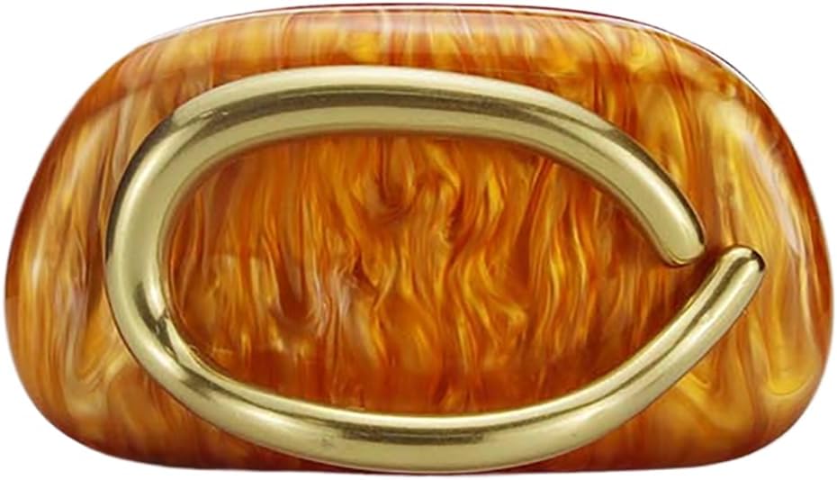 Acrylic Clutch Box Metal Handle