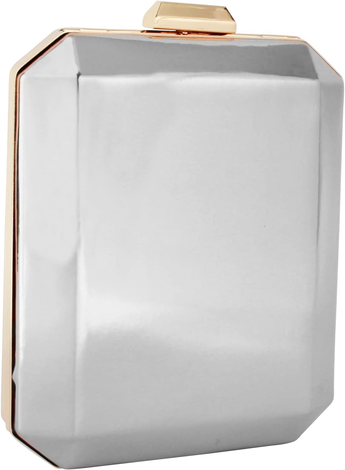 Lattice Pattern Metal Handbag