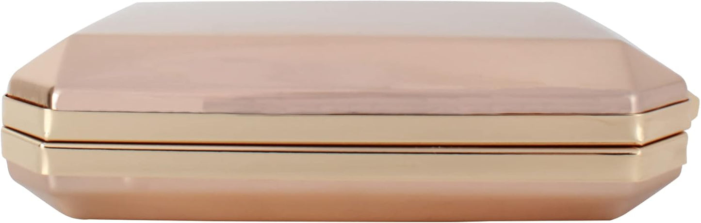 Lattice Pattern Metal Handbag