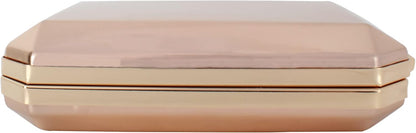 Lattice Pattern Metal Handbag