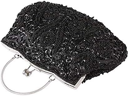 Beaded Sequin Design Clutch