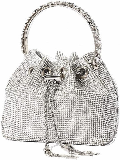 Full Diamonds Bucket Handbag
