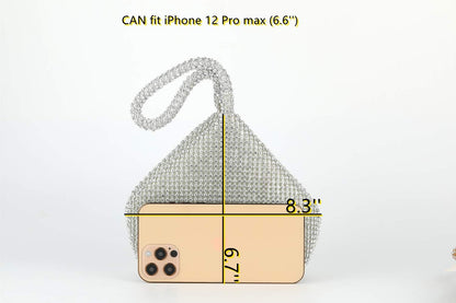 Rhinestone Wrist Purse