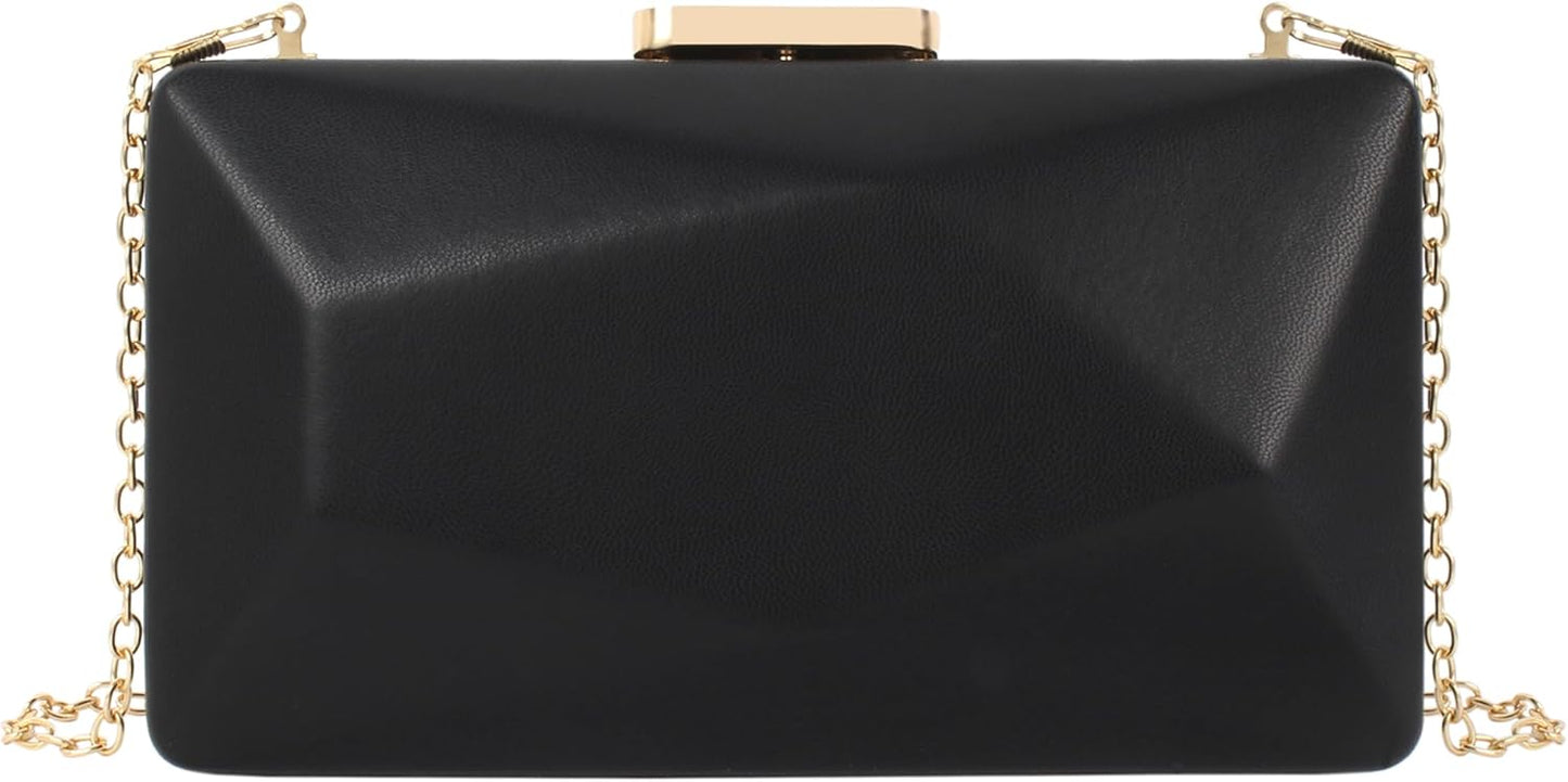 Lattice Pattern Metal Handbag