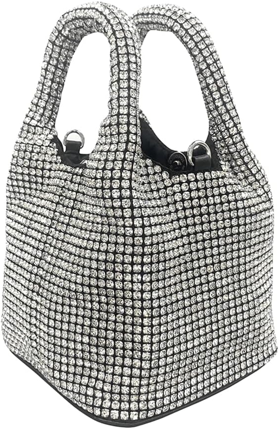 Full Diamonds Bucket Handbag