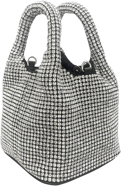 Full Diamonds Bucket Handbag