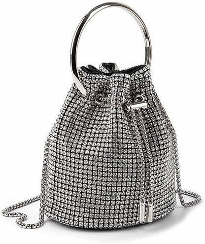 Full Diamonds Bucket Handbag