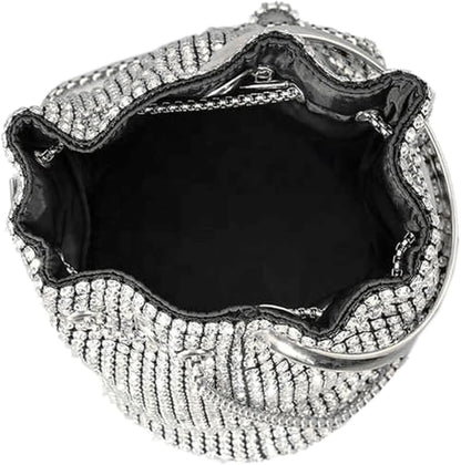 Full Diamonds Bucket Handbag