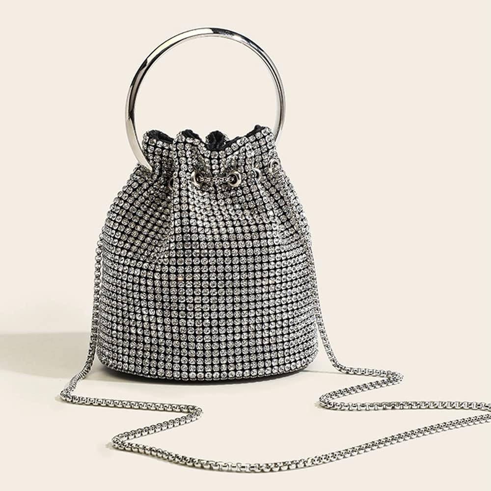 Full Diamonds Bucket Handbag