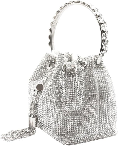 Full Diamonds Bucket Handbag