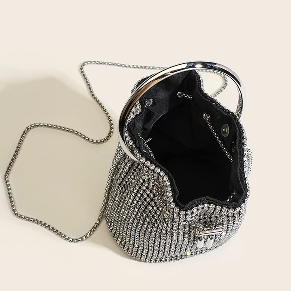 Full Diamonds Bucket Handbag