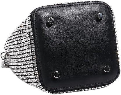 Full Diamonds Bucket Handbag