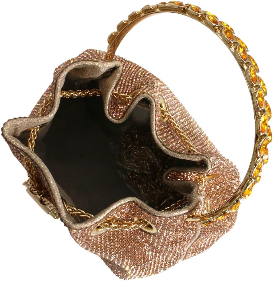 Full Diamonds Bucket Handbag