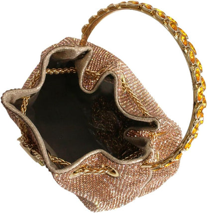 Full Diamonds Bucket Handbag