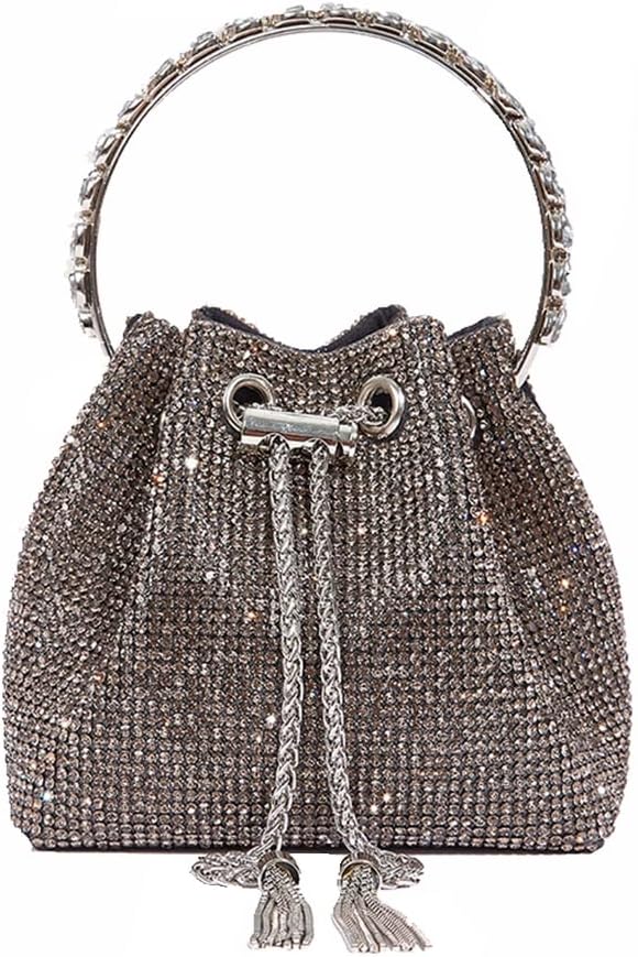 Full Diamonds Bucket Handbag