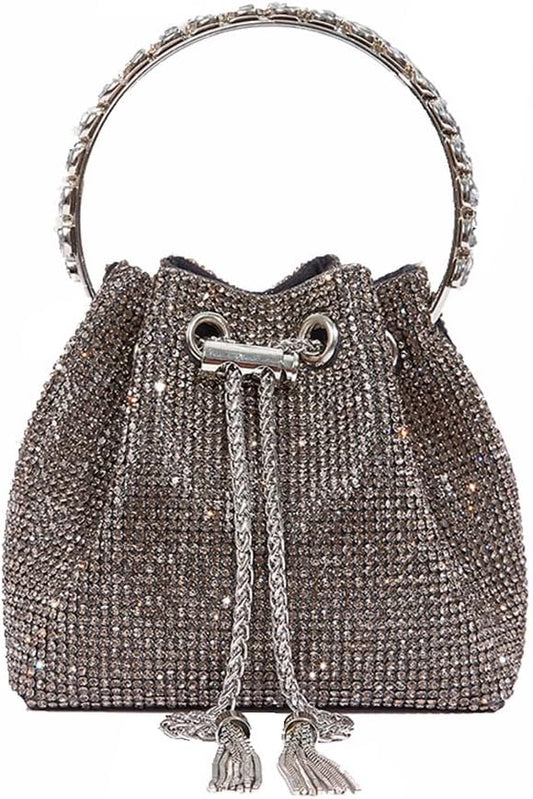 Full Diamonds Bucket Handbag
