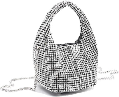 Full Diamonds Bucket Handbag