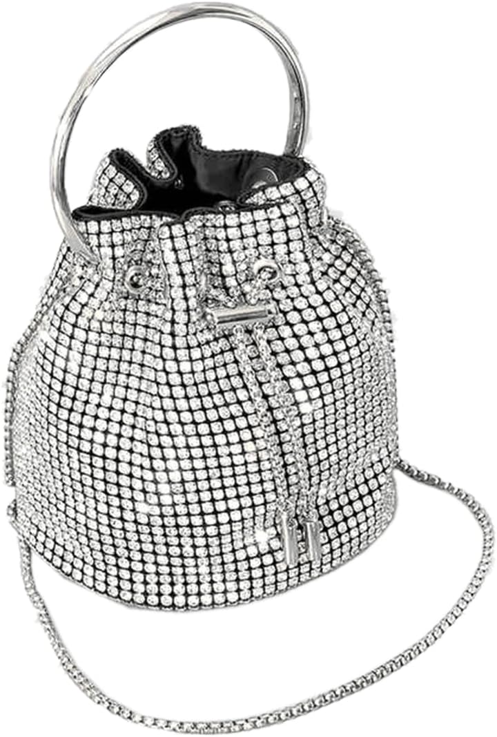Full Diamonds Bucket Handbag