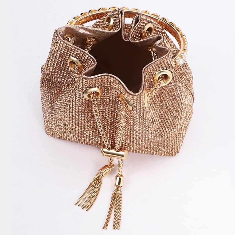 Full Diamonds Bucket Handbag