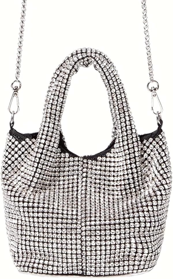 Full Diamonds Bucket Handbag