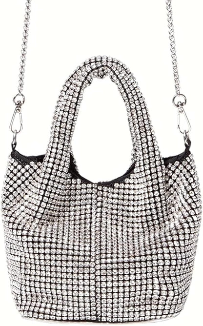 Full Diamonds Bucket Handbag
