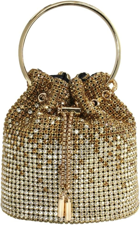 Full Diamonds Bucket Handbag