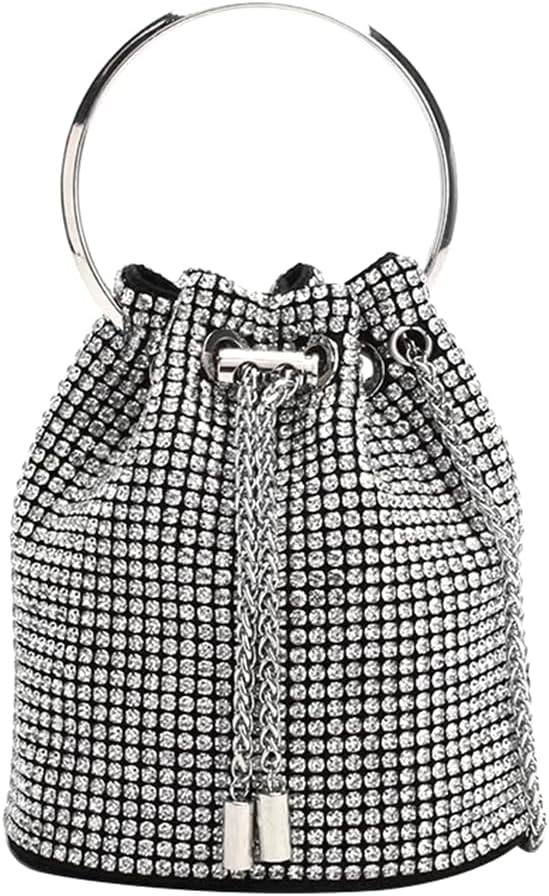 Full Diamonds Bucket Handbag