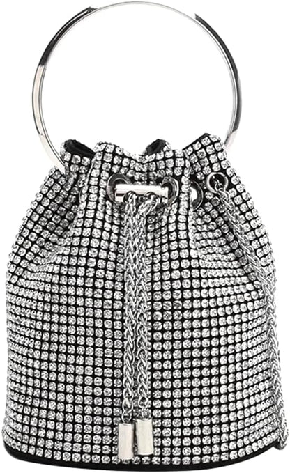 Full Diamonds Bucket Handbag