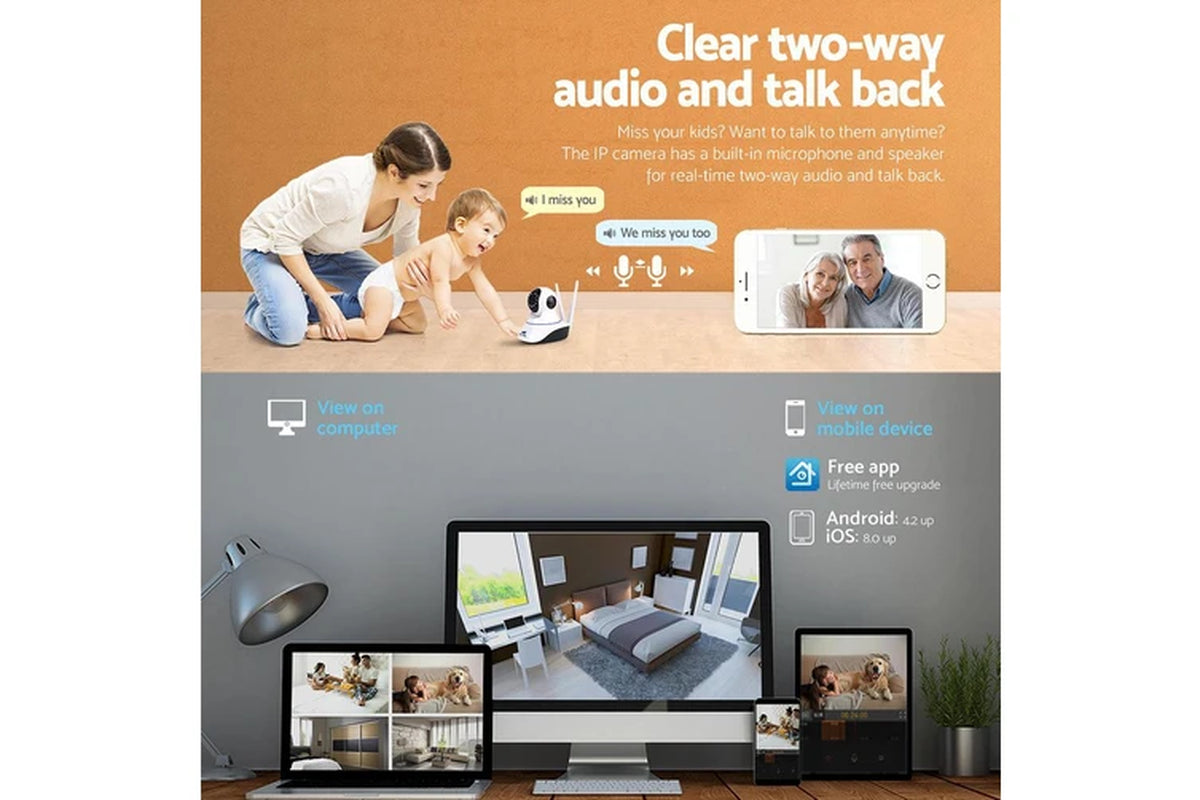 3MP Solar Security Camera