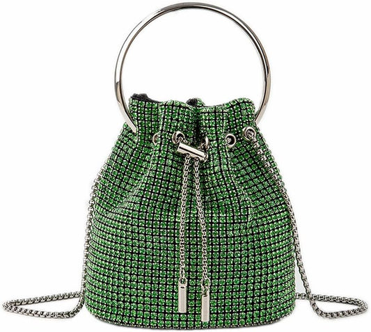 Full Diamonds Bucket Handbag
