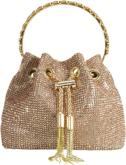Full Diamonds Bucket Handbag