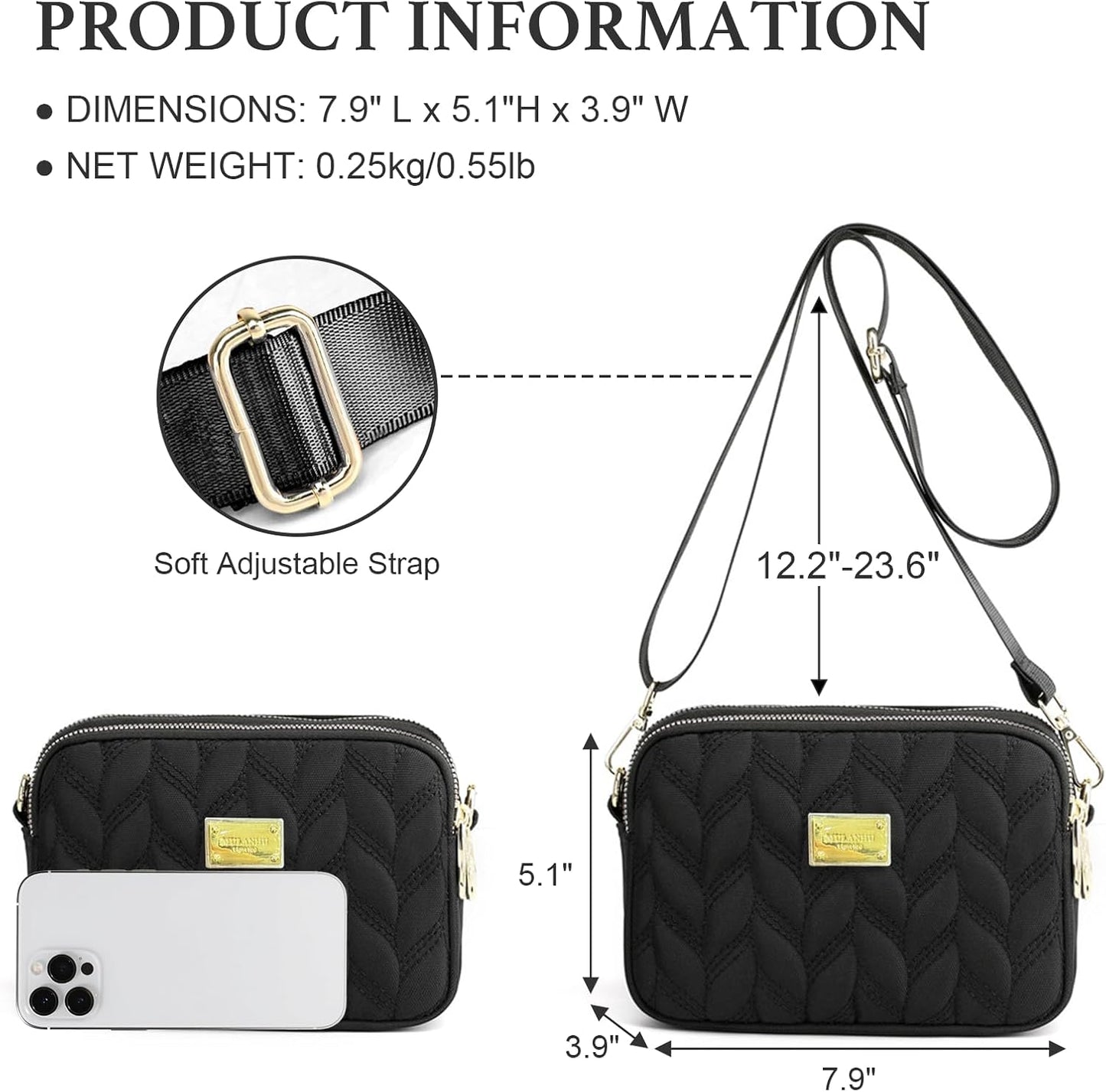 Small Crossbody Purse for Women