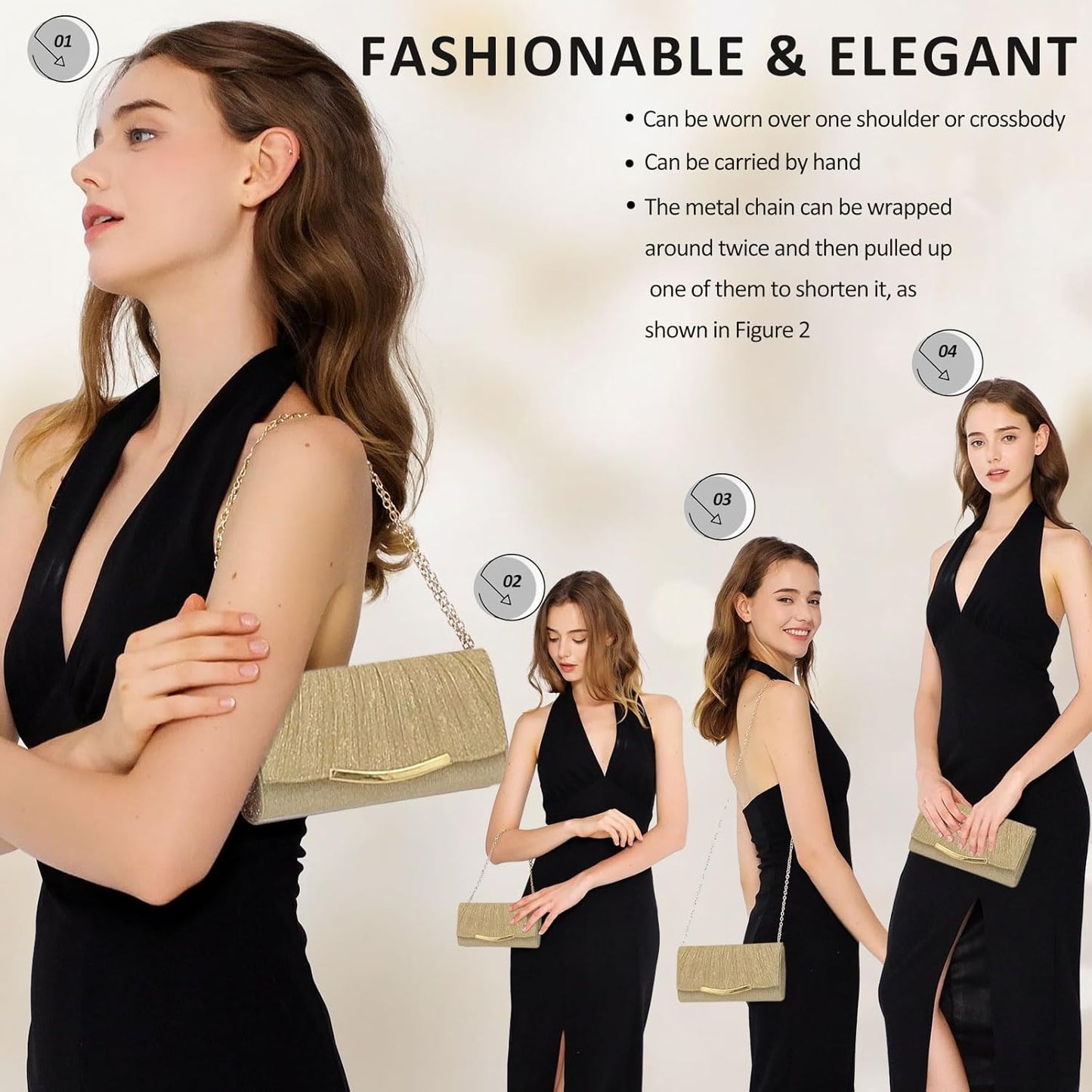 Evening Bag Clutch Purses for Women