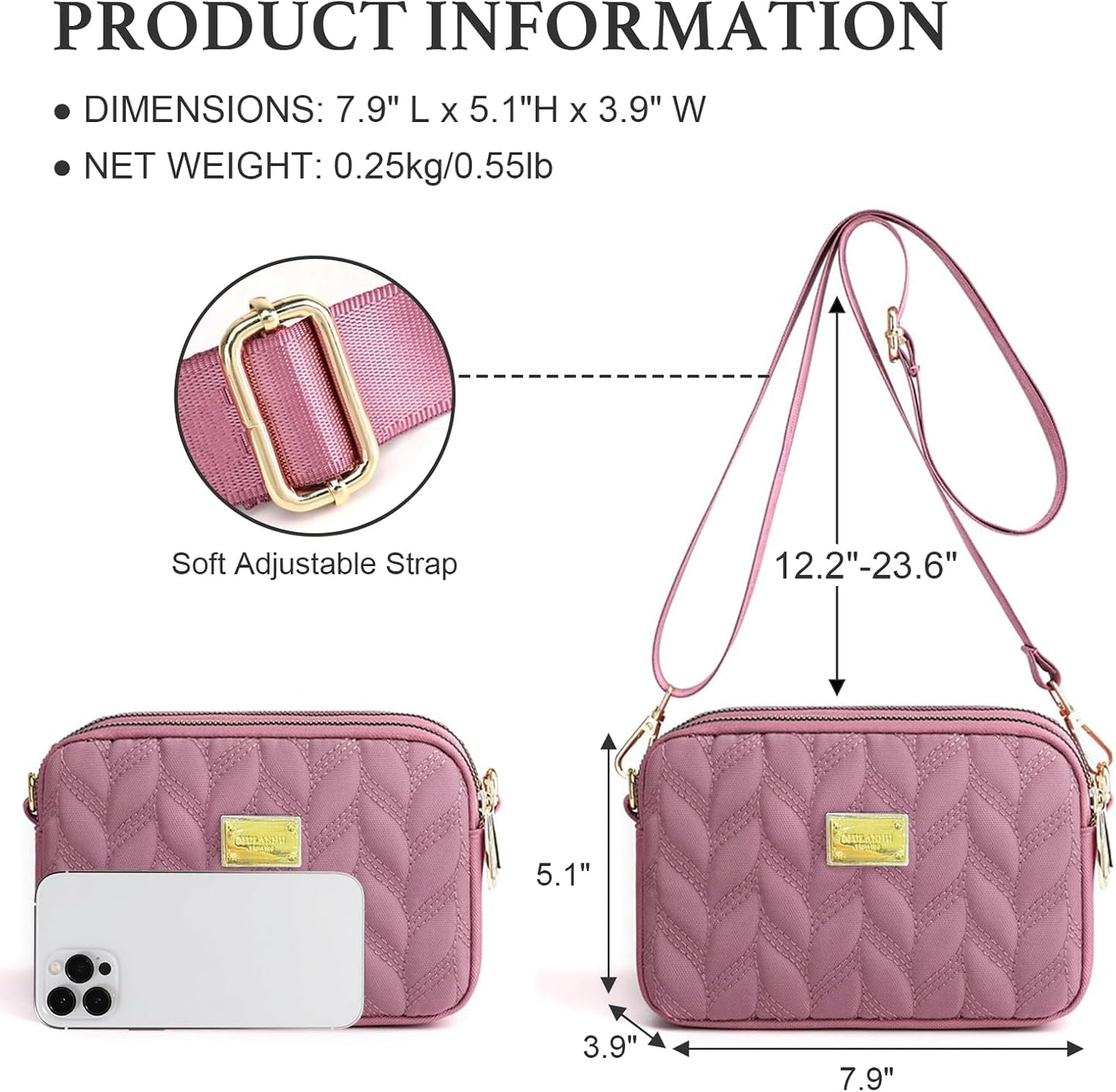 Small Crossbody Purse for Women