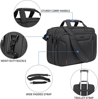 Laptop Bag 17.3 Inch Expandable