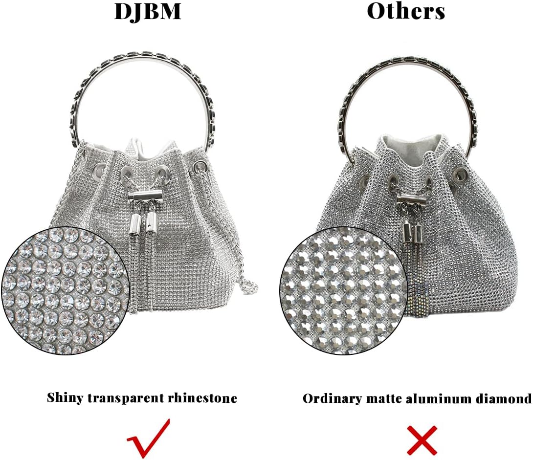 Full Diamonds Bucket Handbag