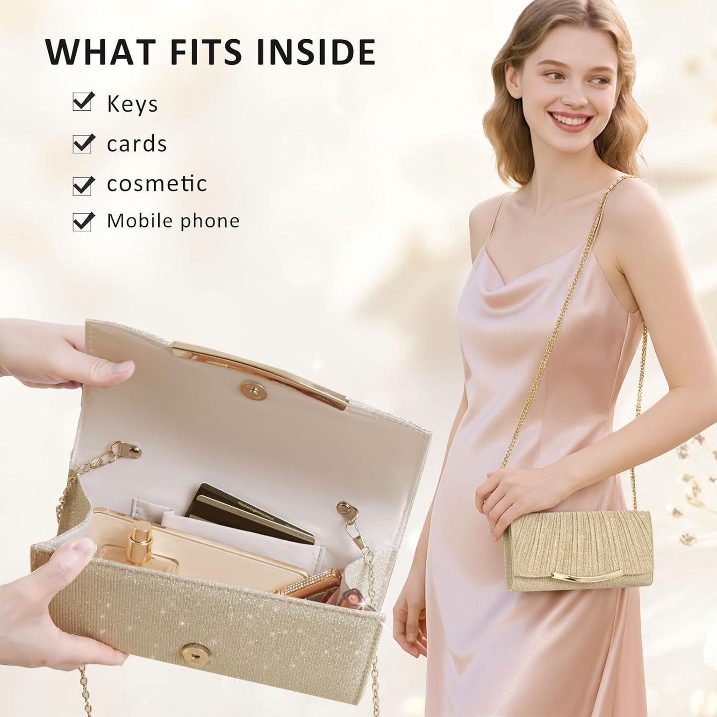 Evening Bag Clutch Purses for Women