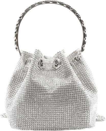 Full Diamonds Bucket Handbag