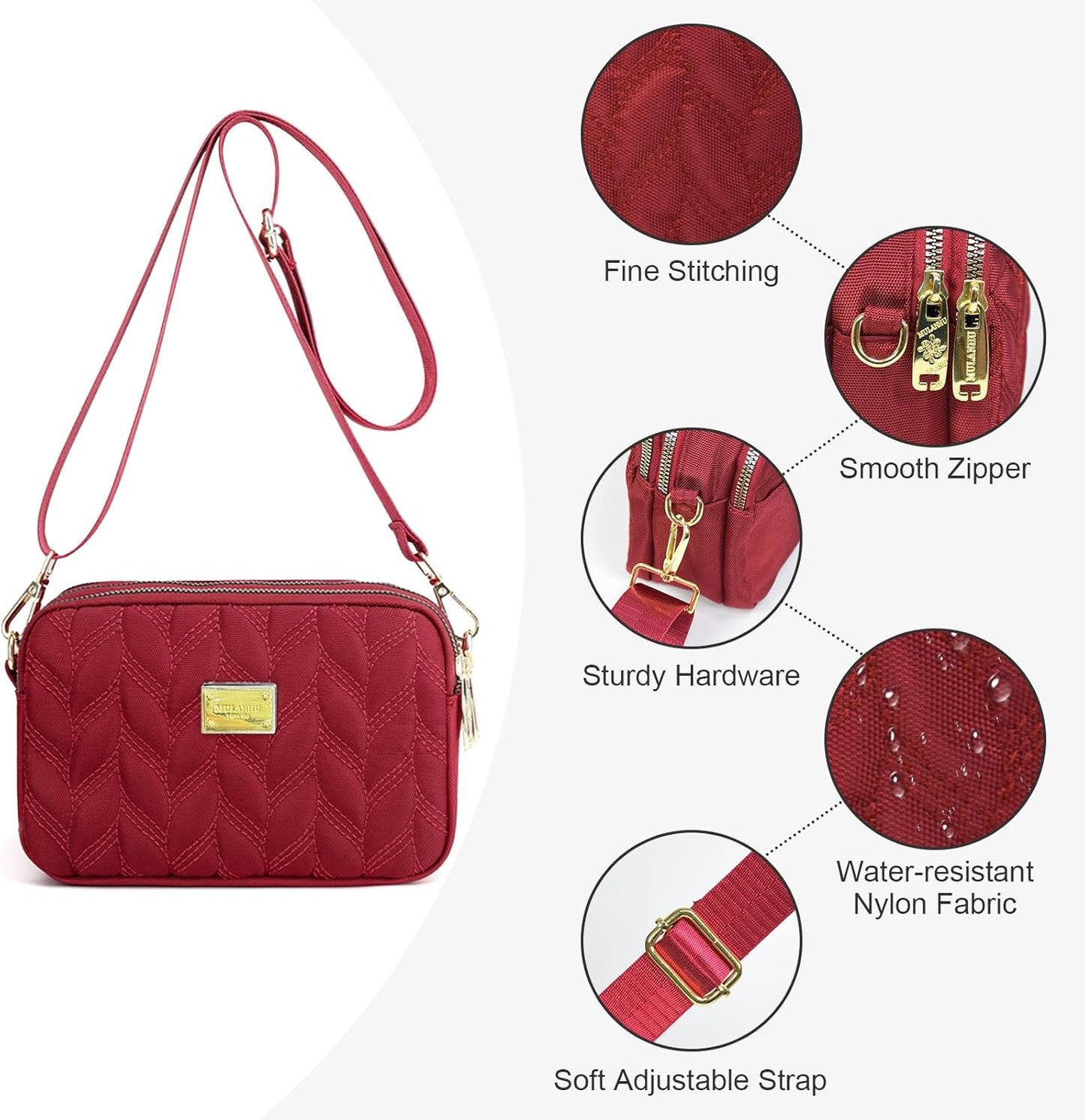 Small Crossbody Purse for Women