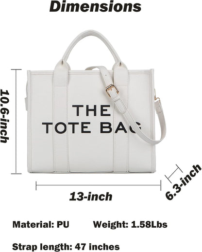 PU Leather Tote Bag